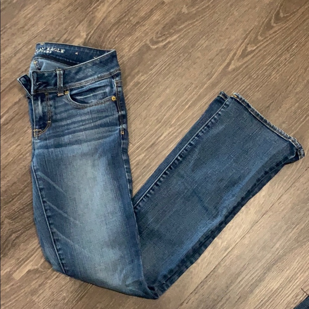American eagle size 4 kick boot jeans